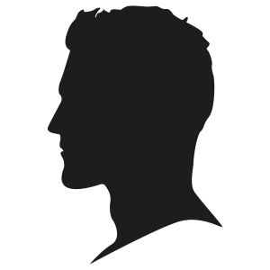 —Pngtree—male silhouette head vector png_3725310